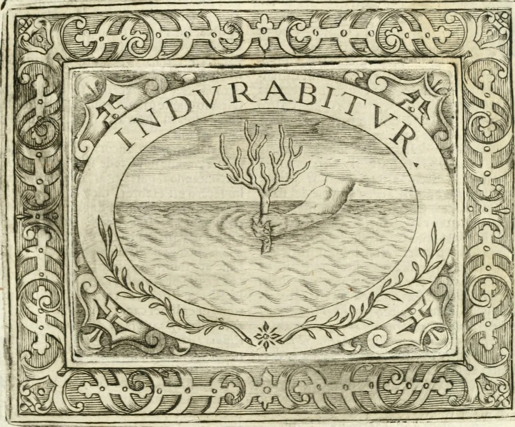 An illustration from Imprese sacre con triplicati discorsi illustrate & arricchite ..., 1625, leaf 170