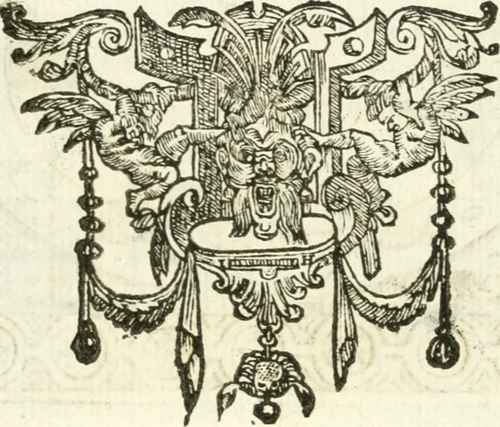 An illustration from Imprese sacre con triplicati discorsi illustrate & arricchite ..., 1625, leaf 218