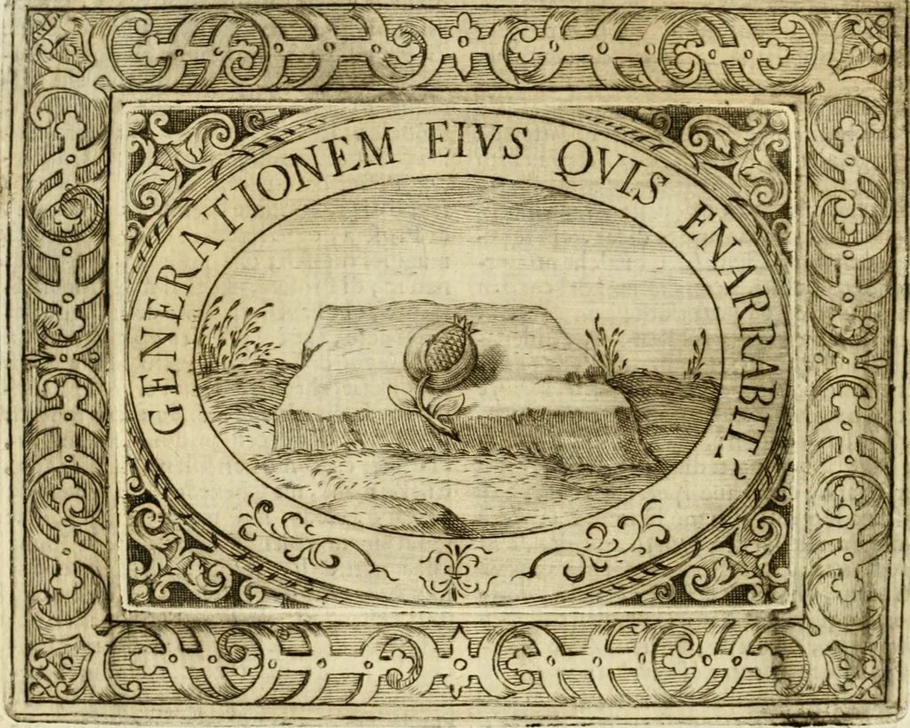 An illustration from Imprese sacre con triplicati discorsi illustrate & arricchite ..., 1625, leaf 247