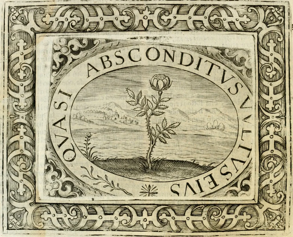 An illustration from Imprese sacre con triplicati discorsi illustrate & arricchite ..., 1625, leaf 377
