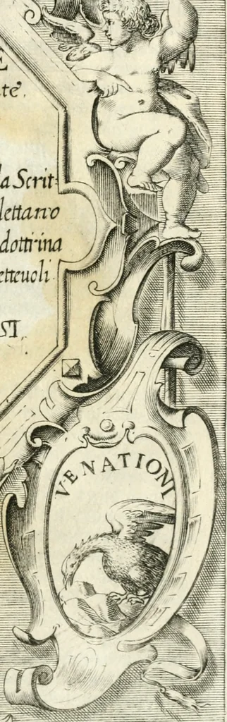 An illustration from Imprese sacre con triplicati discorsi illustrate & arricchite ..., 1625, leaf 4