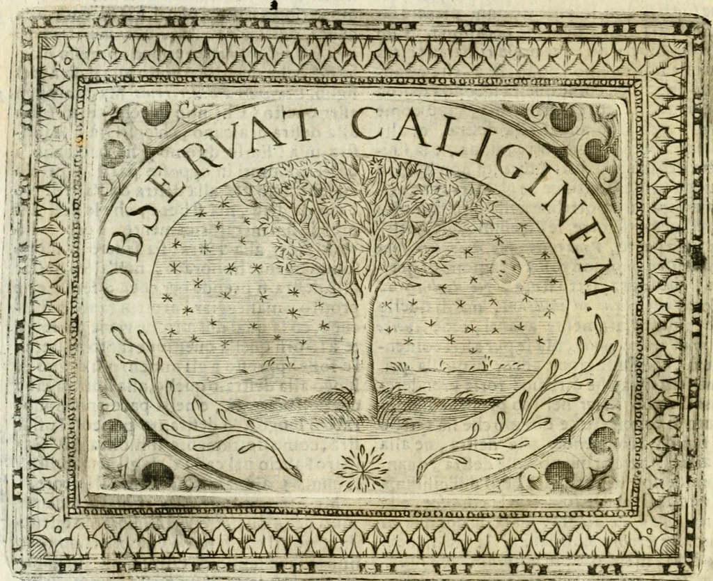 An illustration from Imprese sacre con triplicati discorsi illustrate & arricchite ..., 1625, leaf 403