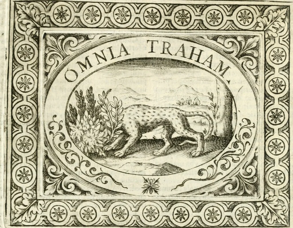 An illustration from Imprese sacre con triplicati discorsi illustrate & arricchite ..., 1625, leaf 50