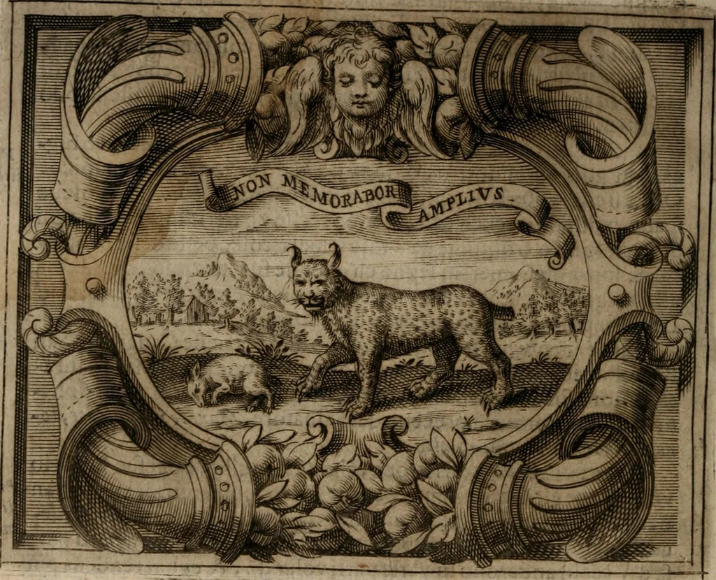 An illustration from Imprese sacre con triplicati discorsi, illustrate & arricchite. Con le aggiuntione [sic] ultimamente fattevi dall'istesso autore et in questa terza impressione, con sei copiosissime tavole molto più che prima adornate, 1629, leaf 561