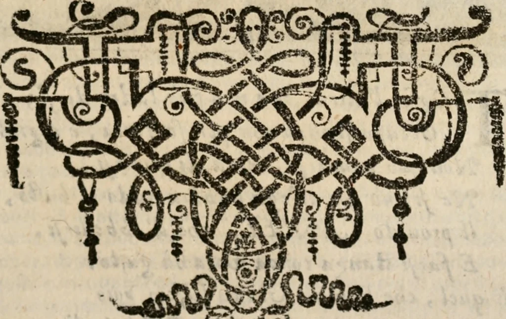 An illustration from Imprese sacre con triplicati discorsi, illustrate & arricchite. Con le aggiuntione [sic] ultimamente fattevi dall'istesso autore et in questa terza impressione, con sei copiosissime tavole molto più che prima adornate, 1629, leaf 592