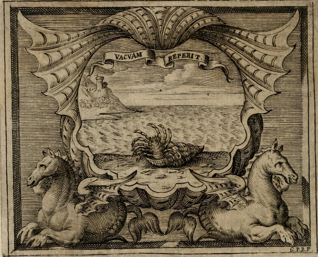 An illustration from Imprese sacre con triplicati discorsi, illustrate & arricchite. Con le aggiuntione [sic] ultimamente fattevi dall'istesso autore et in questa terza impressione, con sei copiosissime tavole molto più che prima adornate, 1629, leaf 593