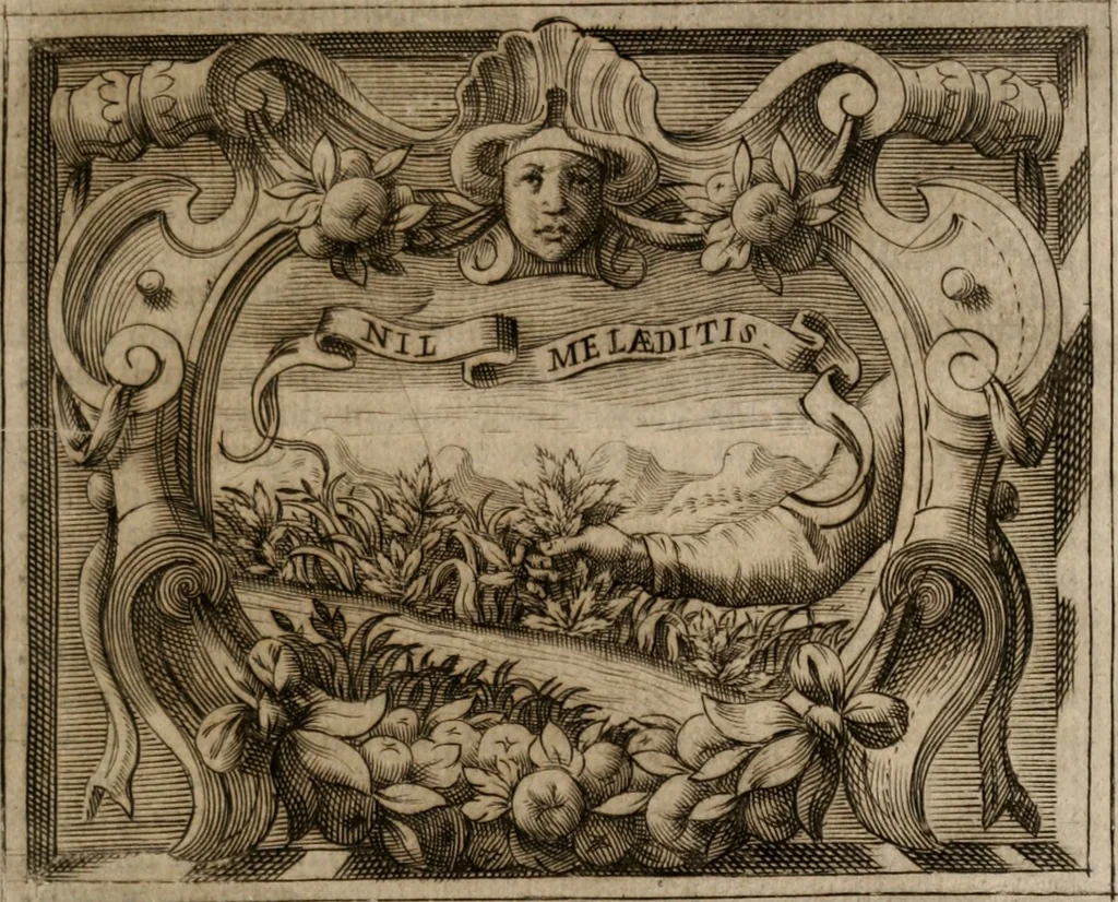 An illustration from Imprese sacre con triplicati discorsi, illustrate & arricchite. Con le aggiuntione [sic] ultimamente fattevi dall'istesso autore et in questa terza impressione, con sei copiosissime tavole molto più che prima adornate, 1629, leaf 790