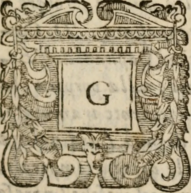An illustration from Imprese sacre con triplicati discorsi, illustrate & arricchite. Con le aggiuntione [sic] ultimamente fattevi dall'istesso autore et in questa terza impressione, con sei copiosissime tavole molto più che prima adornate, 1629, leaf 8