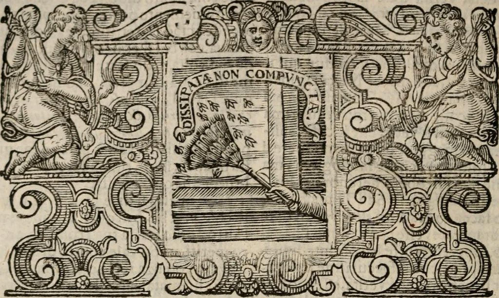 An illustration from Imprese sacre con triplicati discorsi, illustrate & arricchite. Con le aggiuntione [sic] ultimamente fattevi dall'istesso autore et in questa terza impressione, con sei copiosissime tavole molto più che prima adornate, 1629, leaf 1139