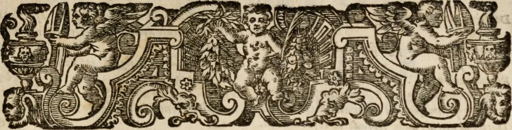 An illustration from Imprese sacre con triplicati discorsi, illustrate & arricchite. Con le aggiuntione [sic] ultimamente fattevi dall'istesso autore et in questa terza impressione, con sei copiosissime tavole molto più che prima adornate, 1629, leaf 228