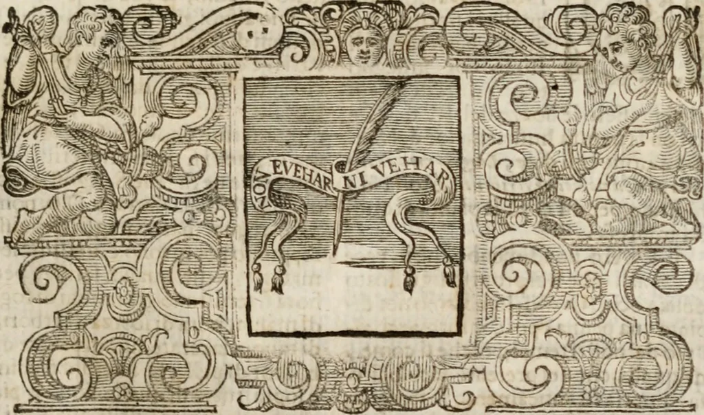 An illustration from Imprese sacre con triplicati discorsi, illustrate & arricchite. Con le aggiuntione [sic] ultimamente fattevi dall'istesso autore et in questa terza impressione, con sei copiosissime tavole molto più che prima adornate, 1629, leaf 230