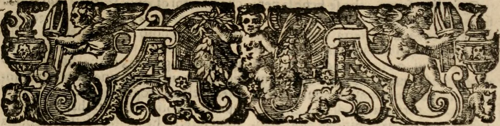 An illustration from Imprese sacre con triplicati discorsi, illustrate & arricchite. Con le aggiuntione [sic] ultimamente fattevi dall'istesso autore et in questa terza impressione, con sei copiosissime tavole molto più che prima adornate, 1629, leaf 34