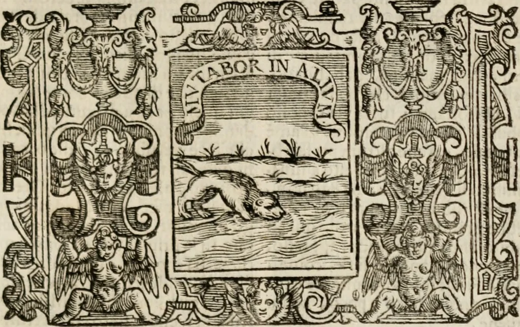 An illustration from Imprese sacre con triplicati discorsi, illustrate & arricchite. Con le aggiuntione [sic] ultimamente fattevi dall'istesso autore et in questa terza impressione, con sei copiosissime tavole molto più che prima adornate, 1629, leaf 936