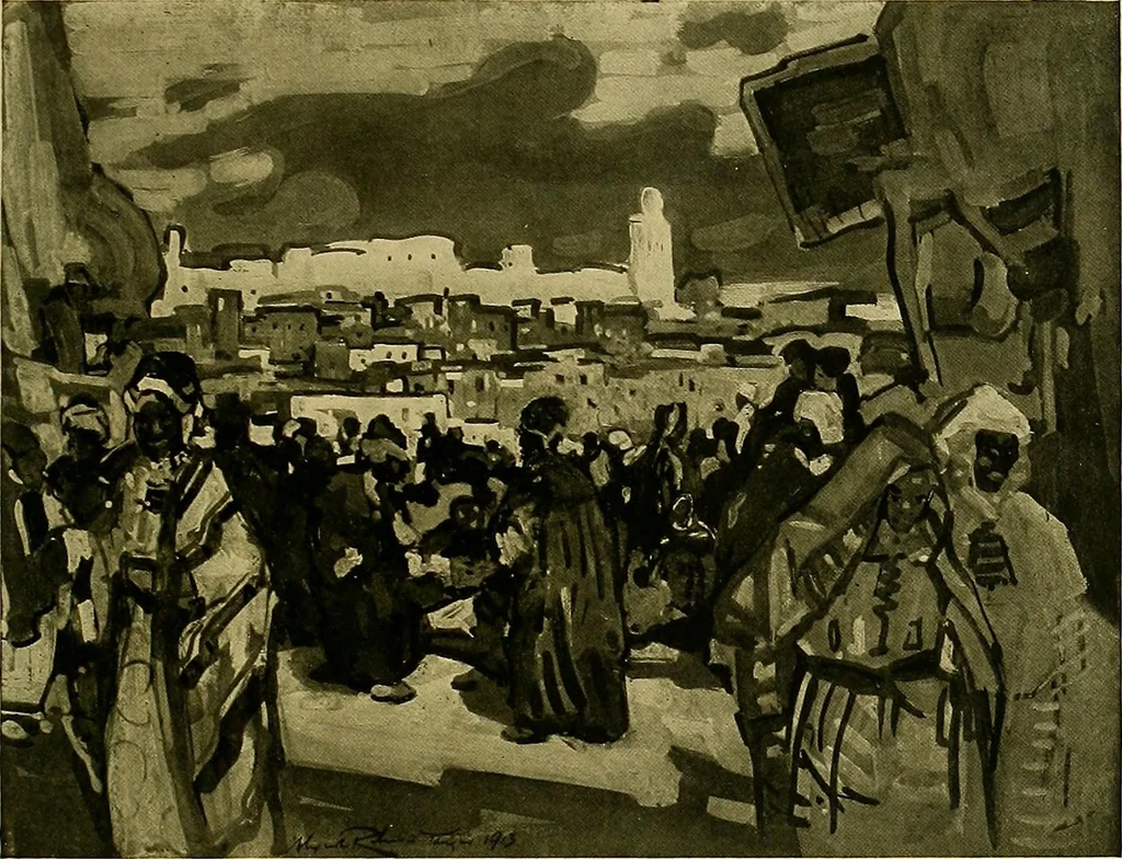 An illustration from Impressions of the art at the Panama-Pacific Exposition, 1916, leaf 148