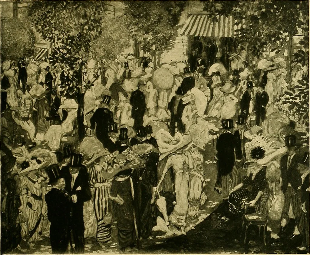 An illustration from Impressions of the art at the Panama-Pacific Exposition, 1916, leaf 160