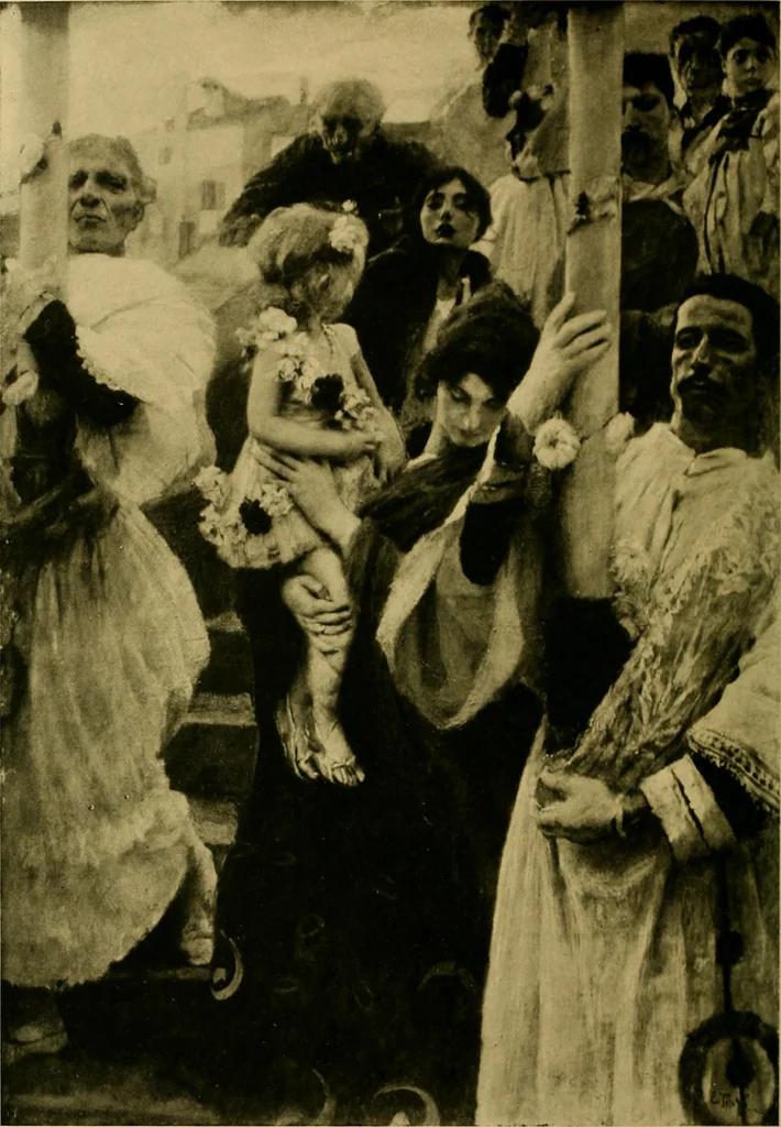 An illustration from Impressions of the art at the Panama-Pacific Exposition, 1916, leaf 187