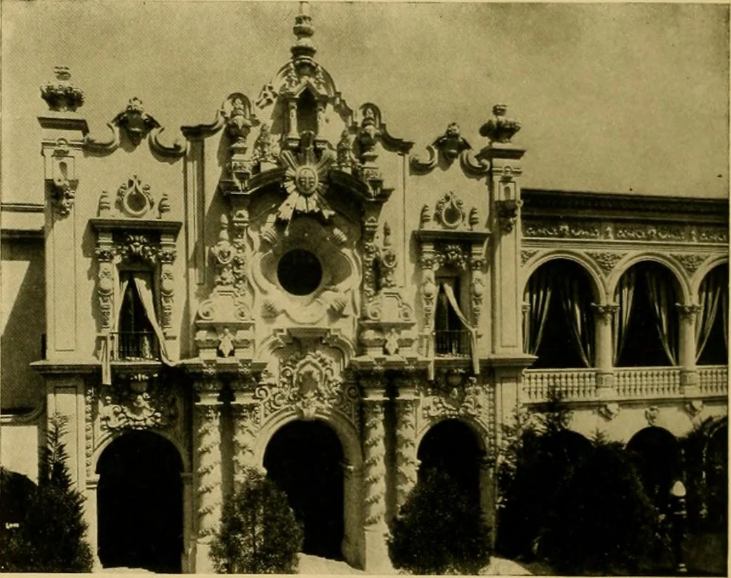 An illustration from Impressions of the art at the Panama-Pacific Exposition, 1916, leaf 47