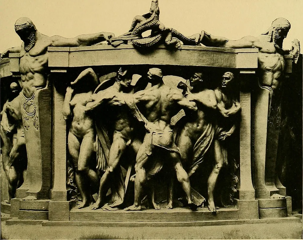 An illustration from Impressions of the art at the Panama-Pacific Exposition, 1916, leaf 56