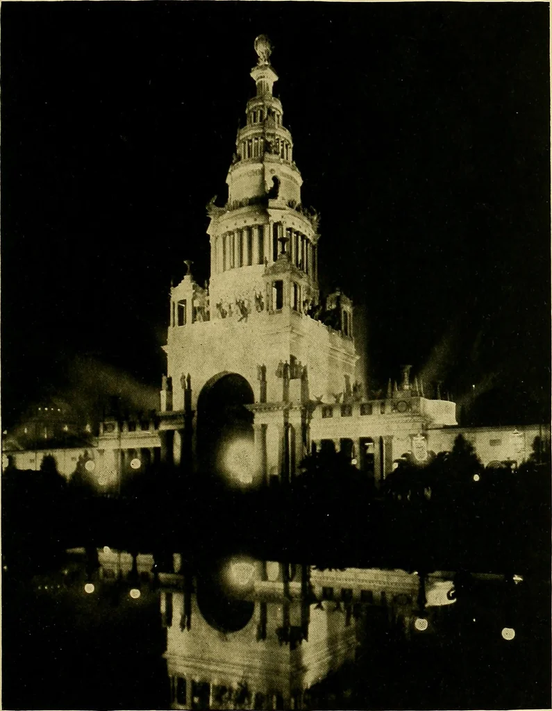 An illustration from Impressions of the art at the Panama-Pacific Exposition, 1916, leaf 76