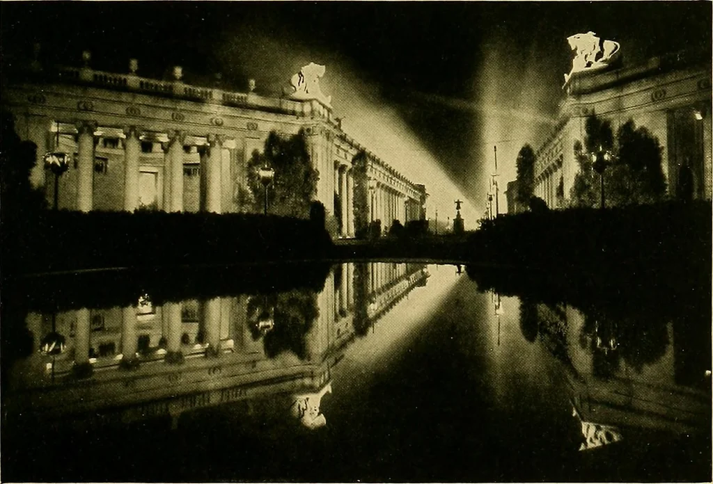 An illustration from Impressions of the art at the Panama-Pacific Exposition, 1916, leaf 78