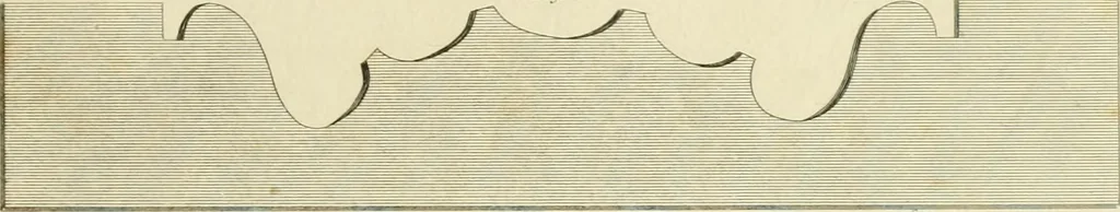 An illustration from An improved and enlarged edition of Biddle's young carpenter's assistant : being a complete system of architecture for carpenters, joiners, and workmen in general, adapted to the style of building in the United States ; revised and corrected, with several additional articles, and forty-eight new designs, chiefly of full size, working drawings of modern finish, in detail ; particularly adapted for country use, 1833, leaf 60