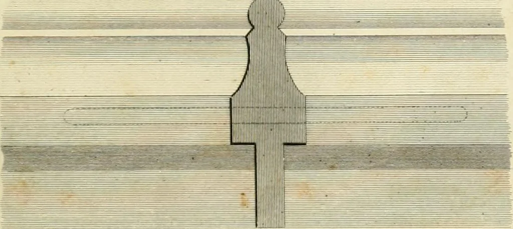 An illustration from An improved and enlarged edition of Biddle's young carpenter's assistant : being a complete system of architecture for carpenters, joiners, and workmen in general, adapted to the style of building in the United States ; revised and corrected, with several additional articles, and forty-eight new designs, chiefly of full size, working drawings of modern finish, in detail ; particularly adapted for country use, 1833, leaf 80
