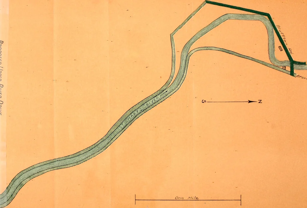 An illustration from Improvement of Fort Wayne Indiana; report for Fort Wayne Civic Improvement Association, 1909, leaf 140