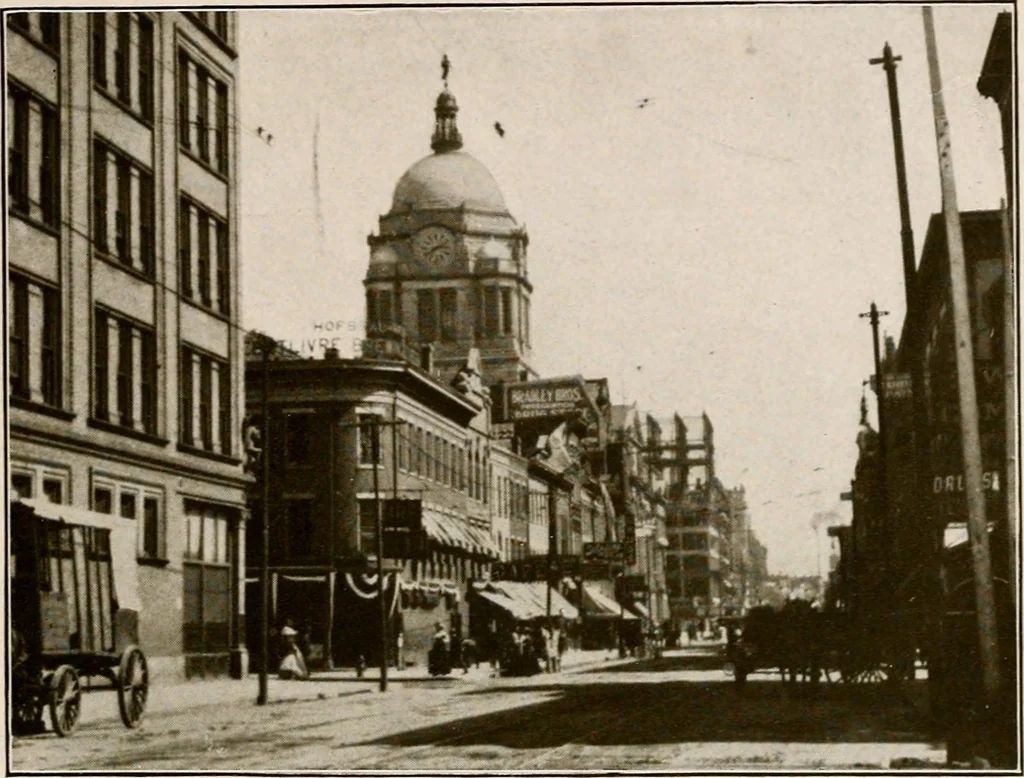 An illustration from Improvement of Fort Wayne Indiana; report for Fort Wayne Civic Improvement Association, 1909, leaf 20