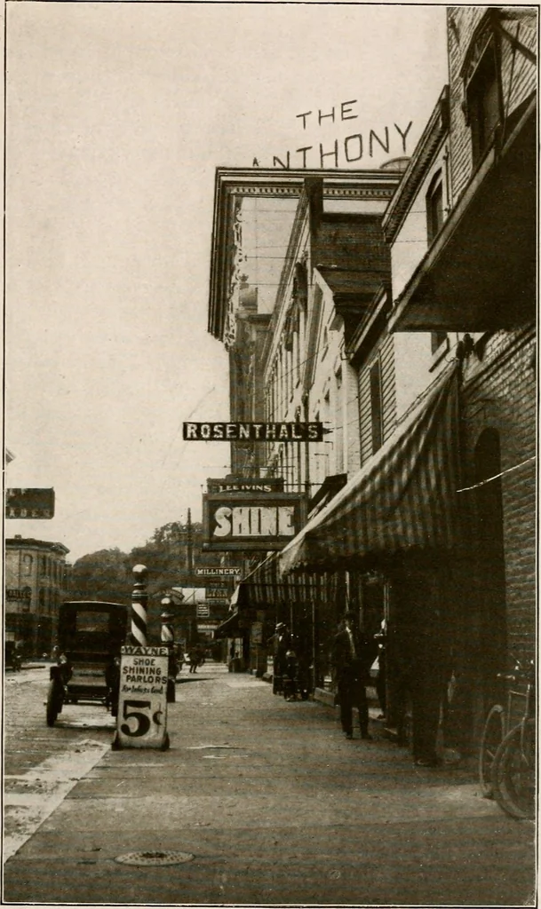 An illustration from Improvement of Fort Wayne Indiana; report for Fort Wayne Civic Improvement Association, 1909, leaf 22
