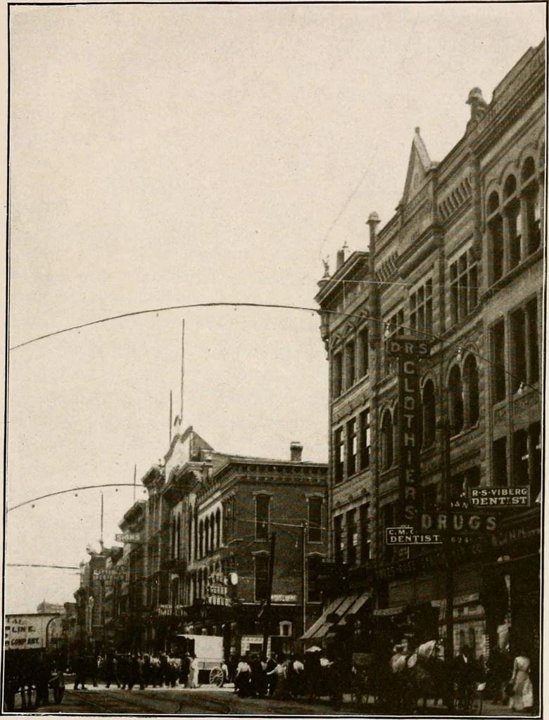 An illustration from Improvement of Fort Wayne Indiana; report for Fort Wayne Civic Improvement Association, 1909, leaf 24
