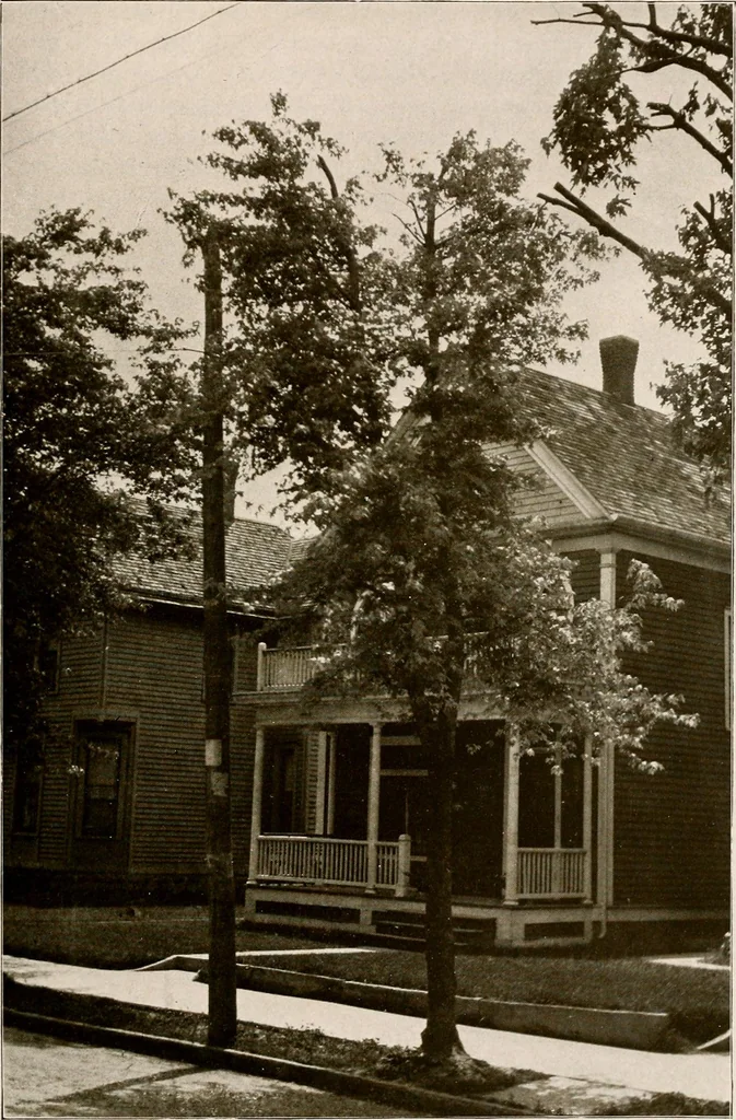 An illustration from Improvement of Fort Wayne Indiana; report for Fort Wayne Civic Improvement Association, 1909, leaf 72