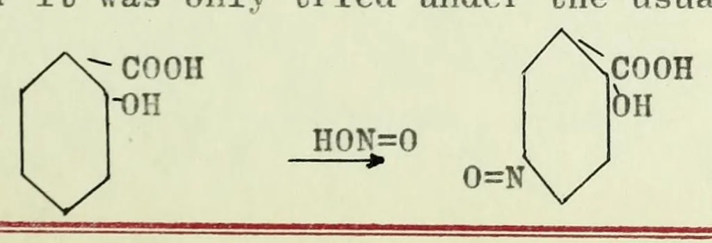 An illustration from Improvements in the preparation of certain dyestuff intermediates, 1918, leaf 29