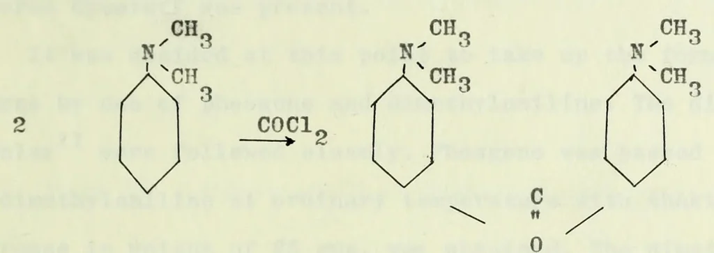 An illustration from Improvements in the preparation of certain dyestuff intermediates, 1918, leaf 39