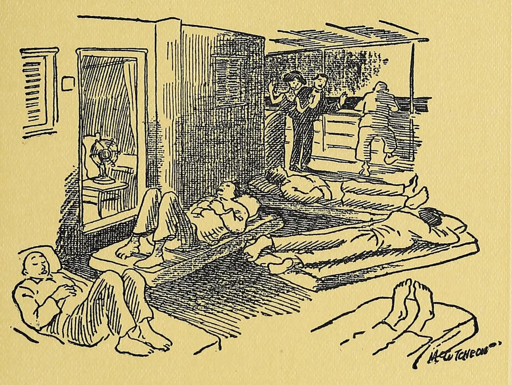 An illustration from In Africa : hunting adventures in the big game country, 1910, leaf 47