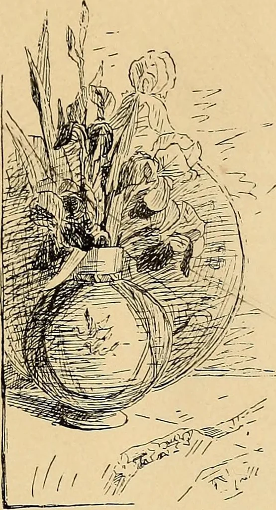 An illustration from Inauguration of new galleries, works from the salon of '84 and other American paintings contributed by the artists, 1884, leaf 38