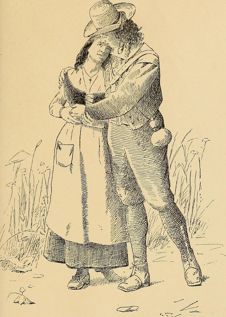 An illustration from Inauguration of new galleries, works from the salon of '84 and other American paintings contributed by the artists, 1884, leaf 48