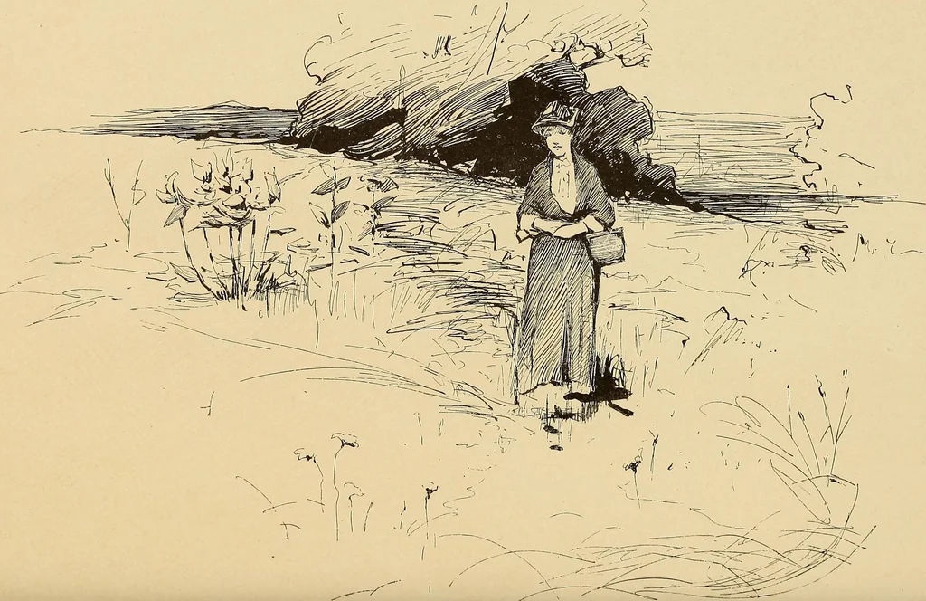 An illustration from Inauguration of new galleries, works from the salon of '84 and other American paintings contributed by the artists, 1884, leaf 74