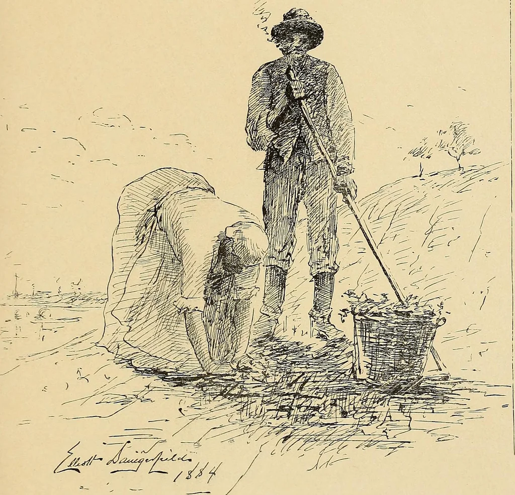 An illustration from Inauguration of new galleries, works from the salon of '84 and other American paintings contributed by the artists, 1884, leaf 76