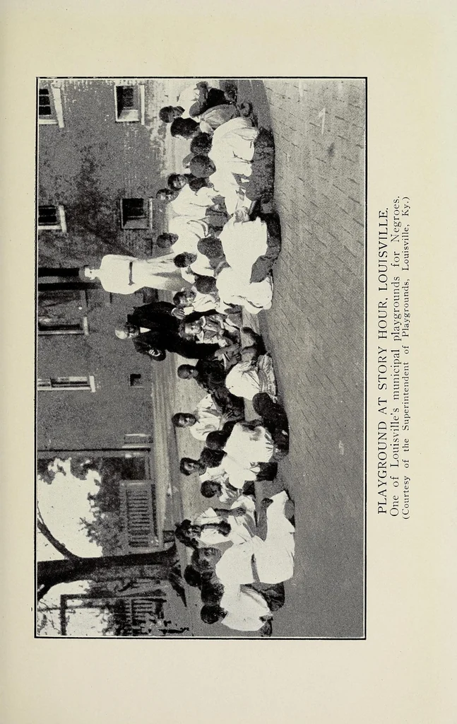 An illustration from In black and white; an interpretation of southern life, 1914, leaf 151