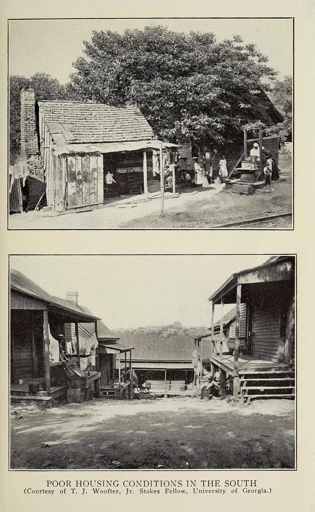 An illustration from In black and white; an interpretation of southern life, 1914, leaf 267
