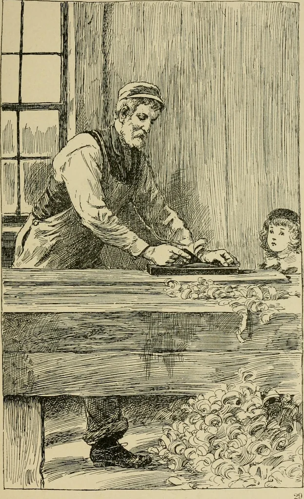 An illustration from In the child's world; morning talks and stories for kindergartens, primary schools and homes, 1893, leaf 46