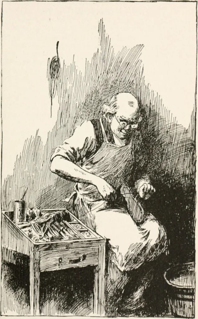 An illustration from In the child's world : morning talks and stories for kindergartens, primary schools and homes, 1893, leaf 204