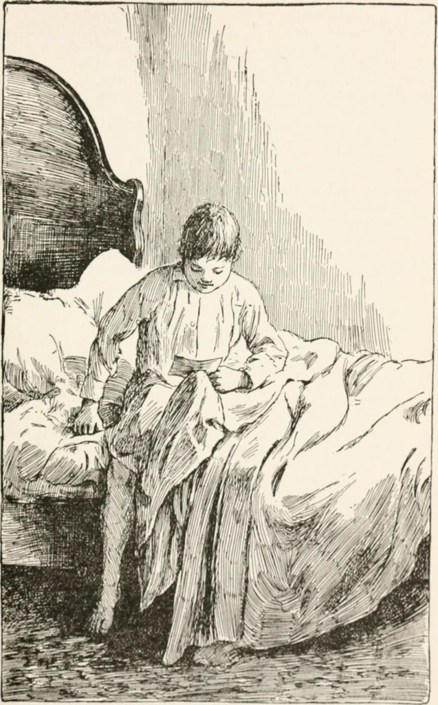 An illustration from In the child's world : morning talks and stories for kindergartens, primary schools and homes, 1893, leaf 212
