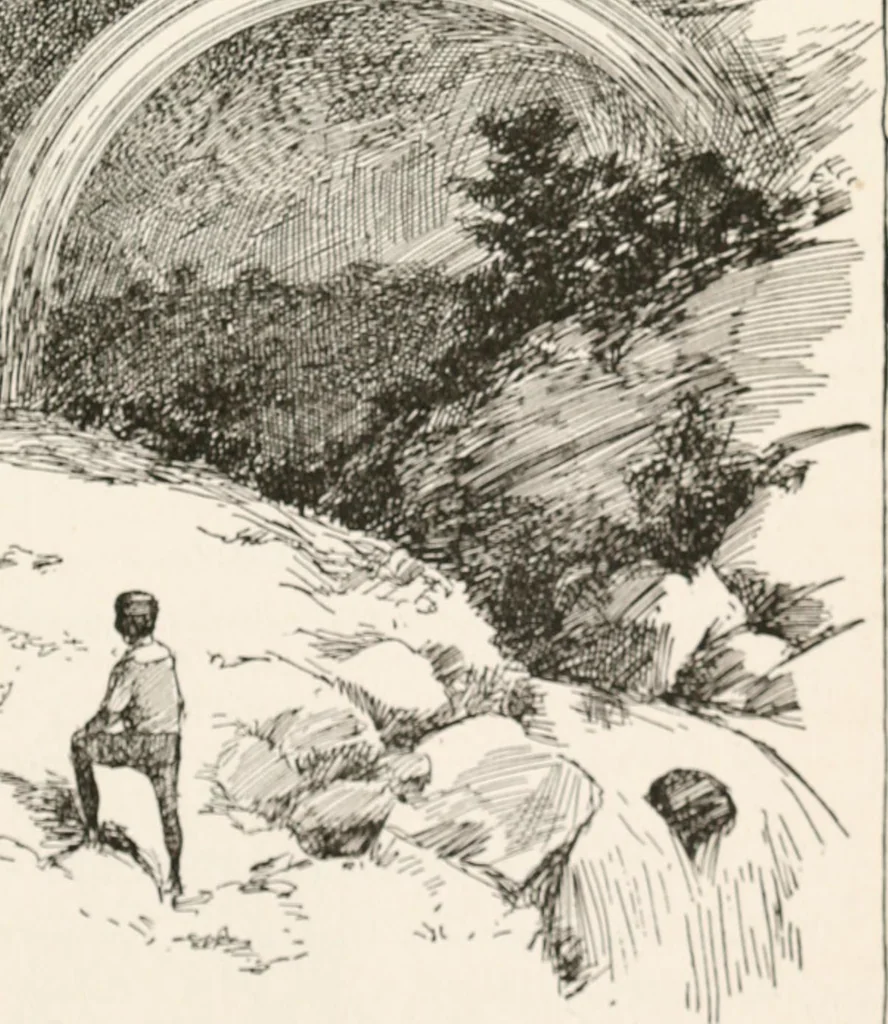 An illustration from In the child's world : morning talks and stories for kindergartens, primary schools and homes, 1893, leaf 414