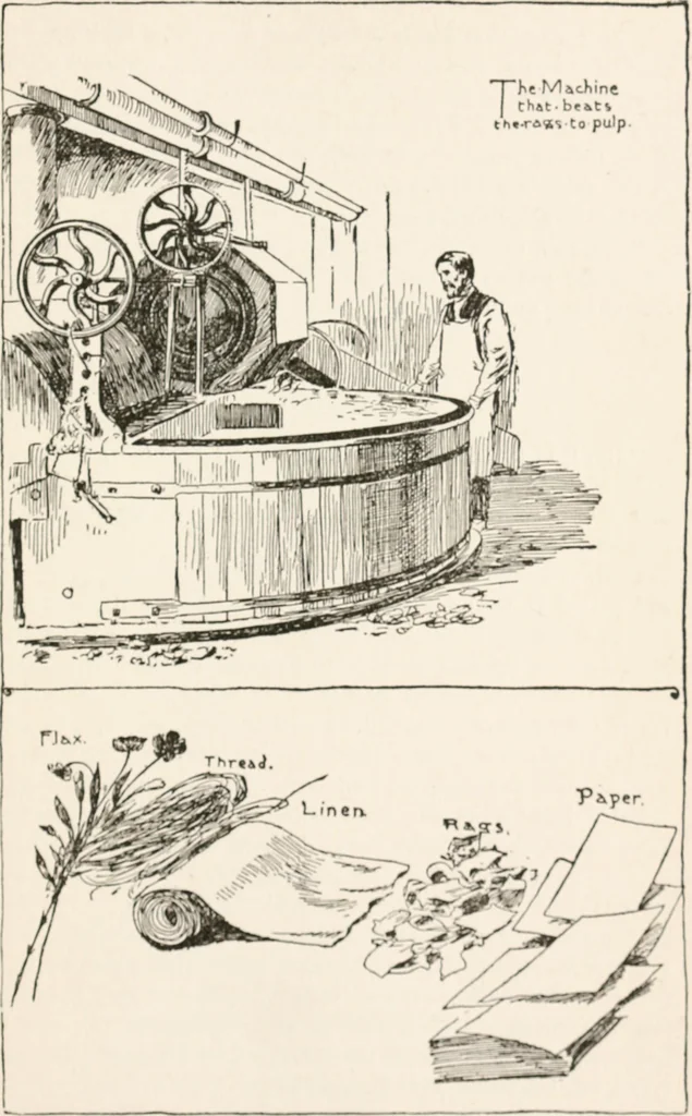 An illustration from In the child's world : morning talks and stories for kindergartens, primary schools and homes, 1893, leaf 446
