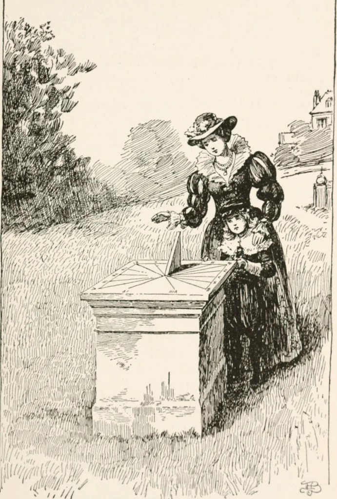 An illustration from In the child's world : morning talks and stories for kindergartens, primary schools and homes, 1893, leaf 54