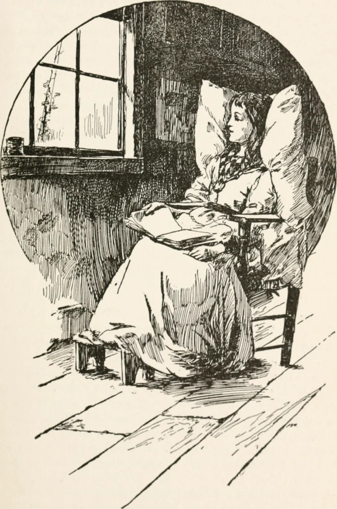 An illustration from In the child's world : morning talks and stories for kindergartens, primary schools and homes, 1893, leaf 74