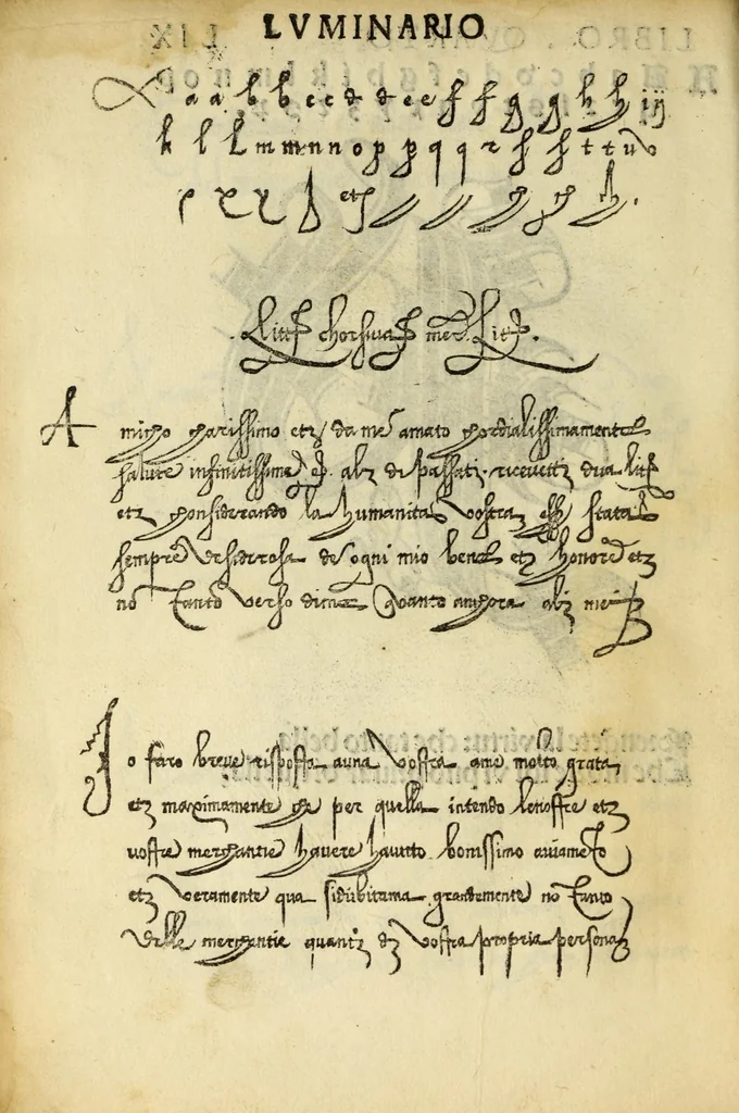 An illustration from Incipit liber primus[-quartus] Elementorum litterarum, 1526, leaf 130