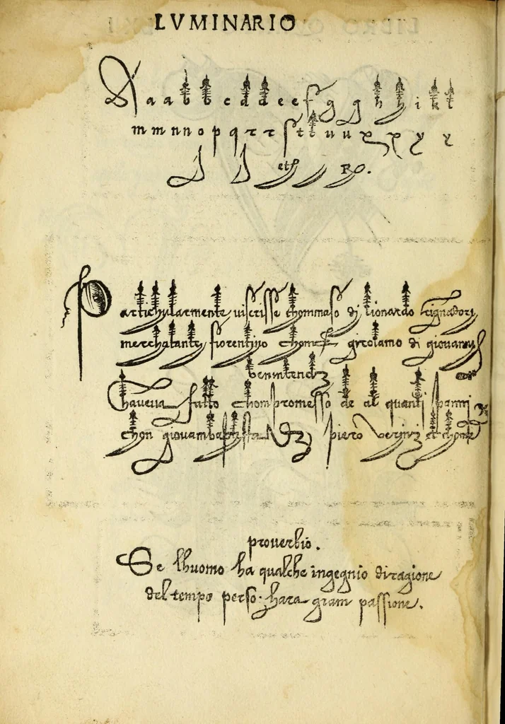 An illustration from Incipit liber primus[-quartus] Elementorum litterarum, 1526, leaf 138