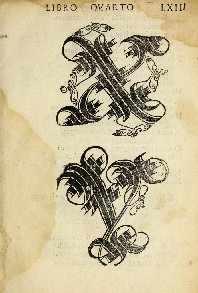 An illustration from Incipit liber primus[-quartus] Elementorum litterarum, 1526, leaf 139